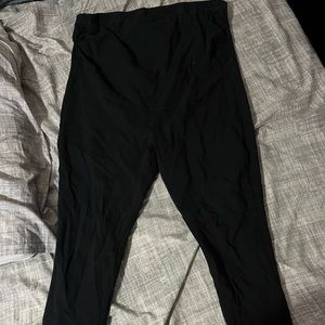 Black high panel legging